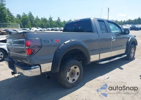 2012 Ford F150 Super Cab из США, поврежденный, VIN 1FTFX1EF7CFC38129